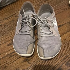Vivo barefoot Gray Athletic Shoes Lightweight Flexible Design